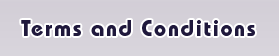 Terms and Conditions